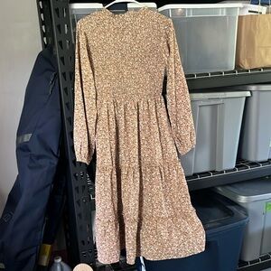 Pink Lily High Neck Midi Dress - WORN ONCE!